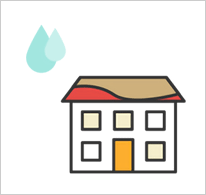 雨が洗い流す